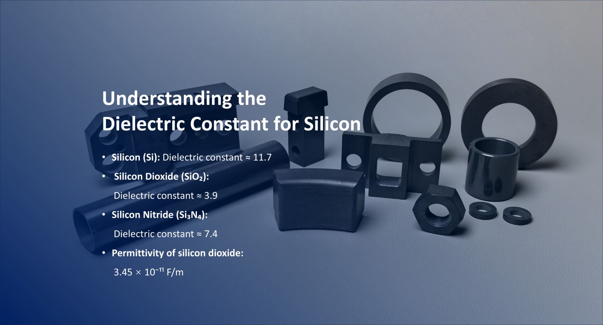 Understanding the Dielectric Constant for Silicon-great-ceramic